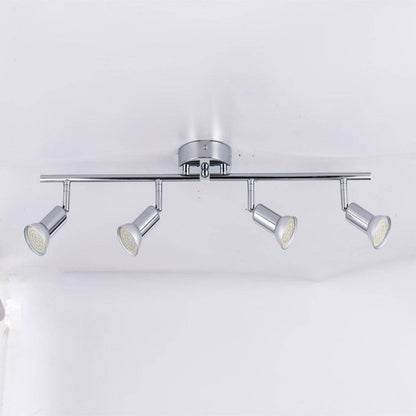 Plafonnier LED Design Ajustable - Éclat Chromé