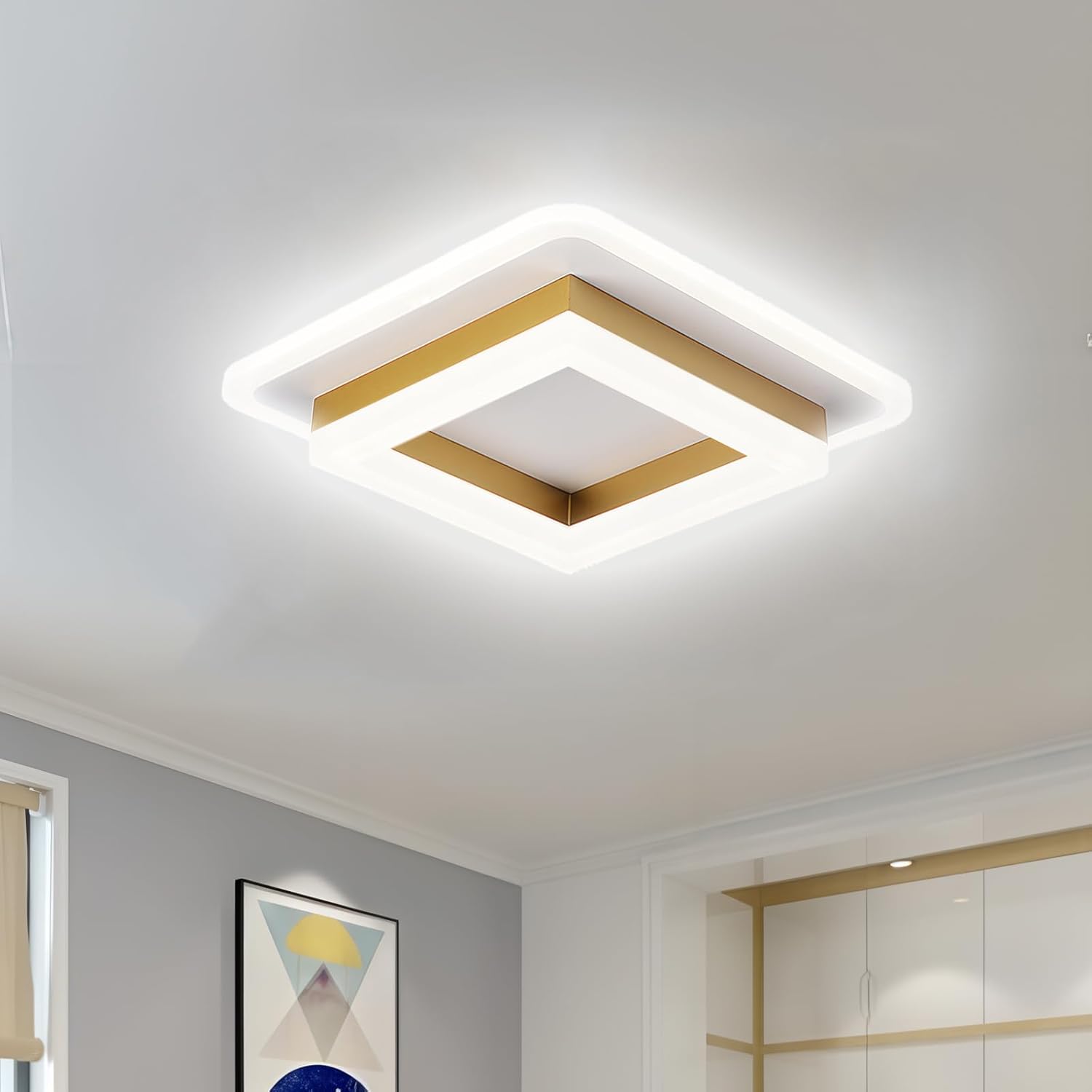 Plafonnier LED Design - Éclat Chic