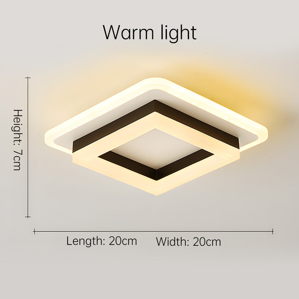Plafonnier LED Design - Éclat Chic