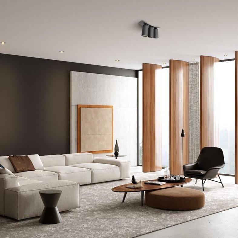 Plafonnier LED Design Minimaliste - Aisilan