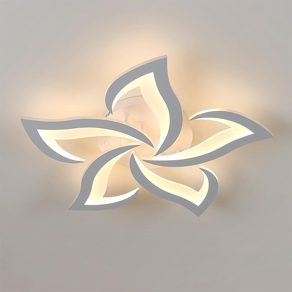 Plafonnier LED Éclat Floral - Design Contemporain pour Salon
