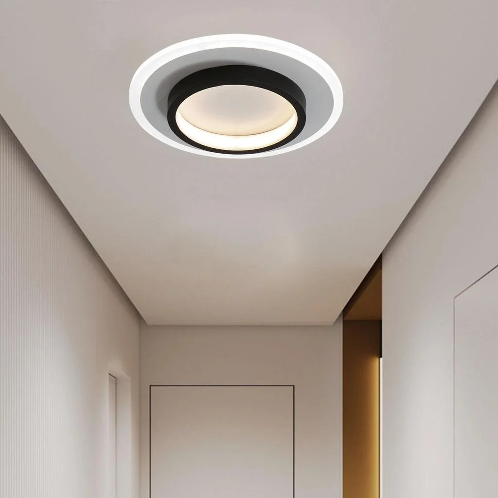 Plafonnier LED Élégance Métallique - Design Contemporain pour Salon