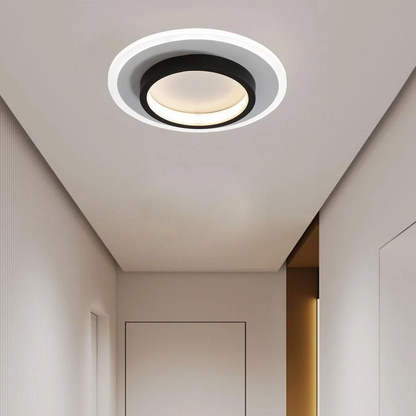 Plafonnier LED Élégance Métallique - Design Contemporain pour Salon