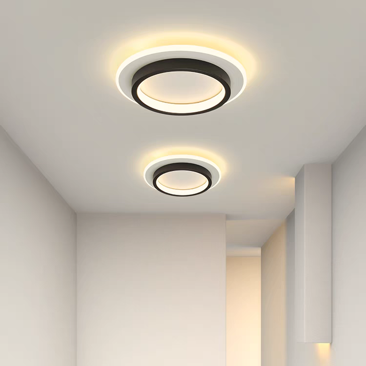 Plafonnier LED Élégance Métallique - Design Contemporain pour Salon