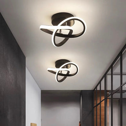 Plafonnier LED Élégance Métallique - Lumière Moderne