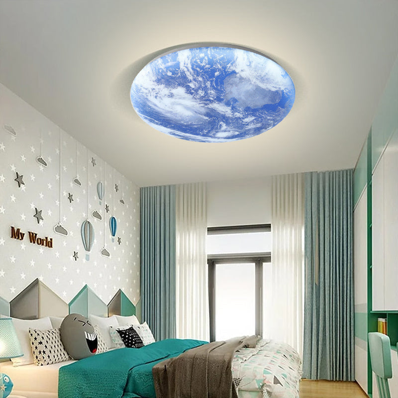 Plafonnier LED Lune Élégante - Design Minimaliste pour Salon et Chambre
