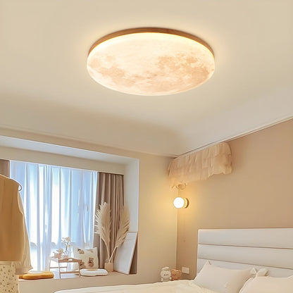 Plafonnier LED Lune Élégante - Design Minimaliste pour Salon et Chambre