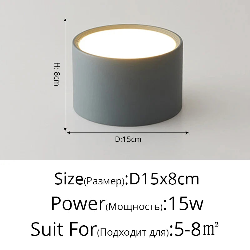 Plafonnier LED Métal - Éclat Moderne Design pour Salon et Chambre