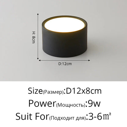 Plafonnier LED Métal - Éclat Moderne Design pour Salon et Chambre