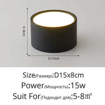 Plafonnier LED Métal - Éclat Moderne Design pour Salon et Chambre