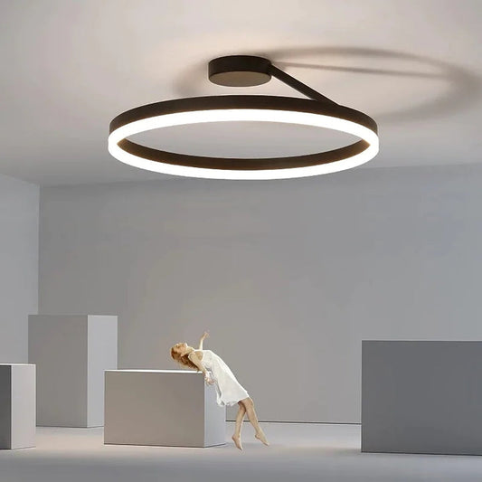 Plafonnier LED Minimaliste - Éclat Nordique Design