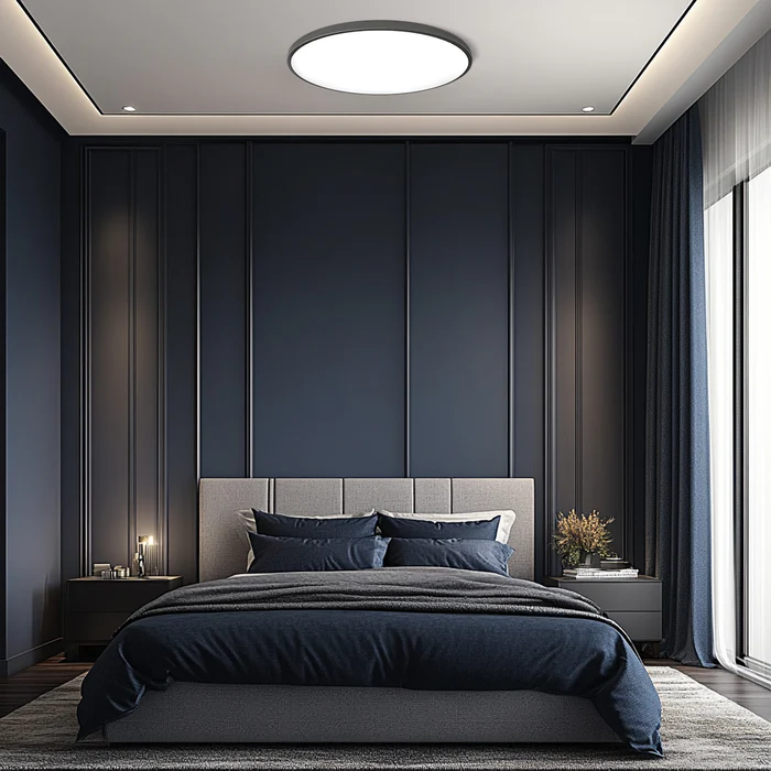 Plafonnier LED Minimaliste - Éclat Serein
