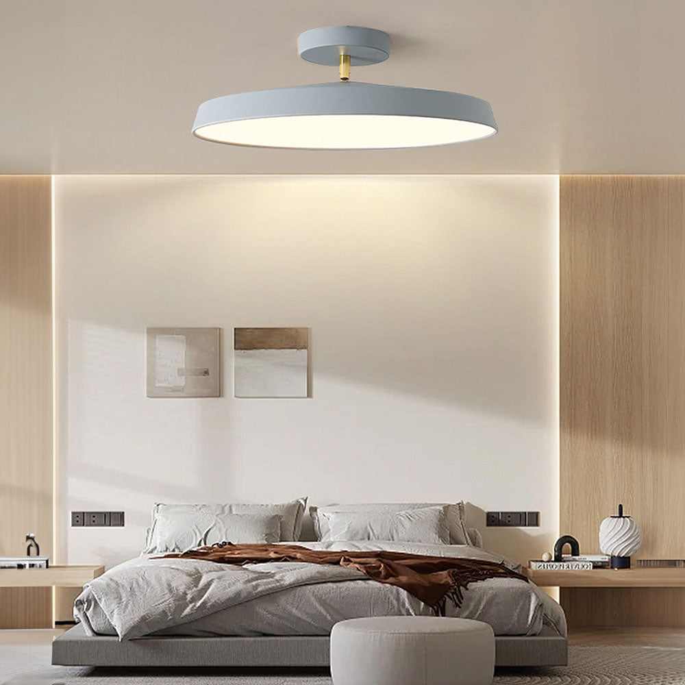 Plafonnier LED Minimaliste - Lumière Blanche Élégante