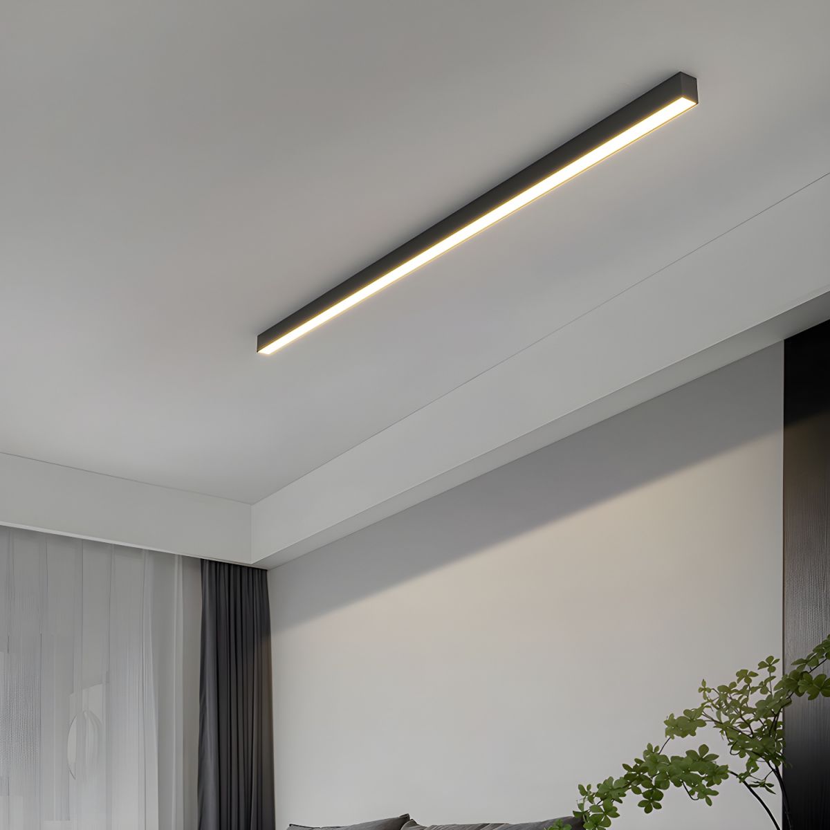 Plafonnier LED Minimaliste - Luminance Élégante