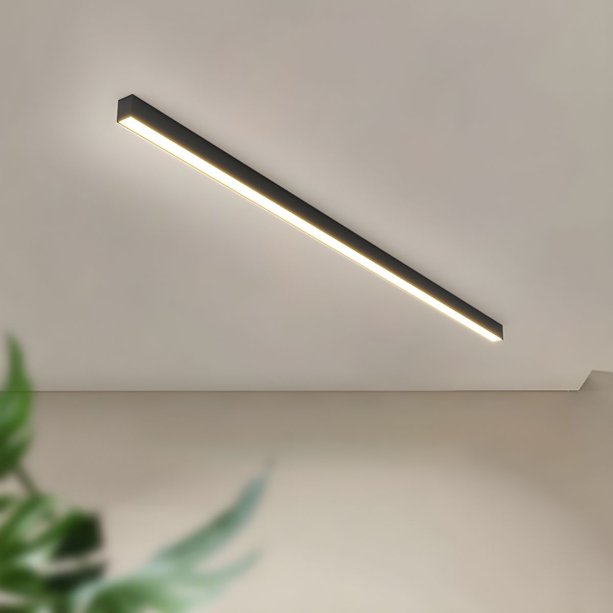 Plafonnier LED Minimaliste - Luminance Élégante