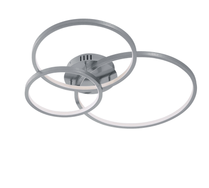 Plafonnier LED Noir RGBW