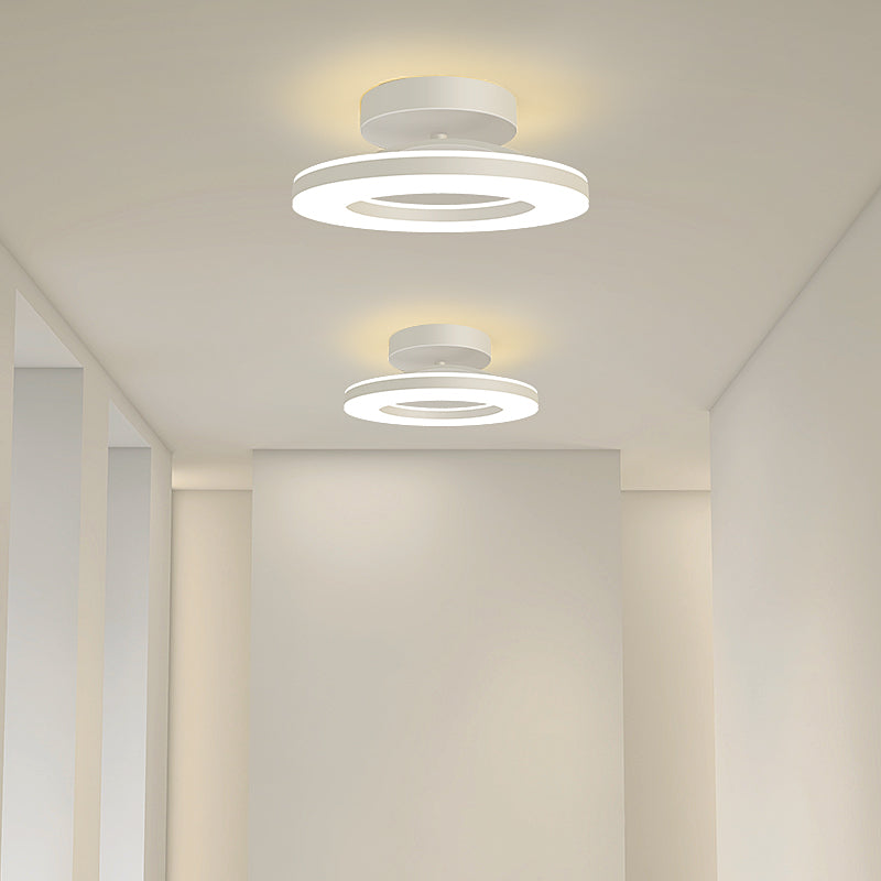 Plafonnier LED Rond Acrylique - Éclat Moderne