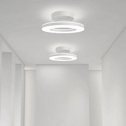 Plafonnier LED Rond Acrylique - Éclat Moderne