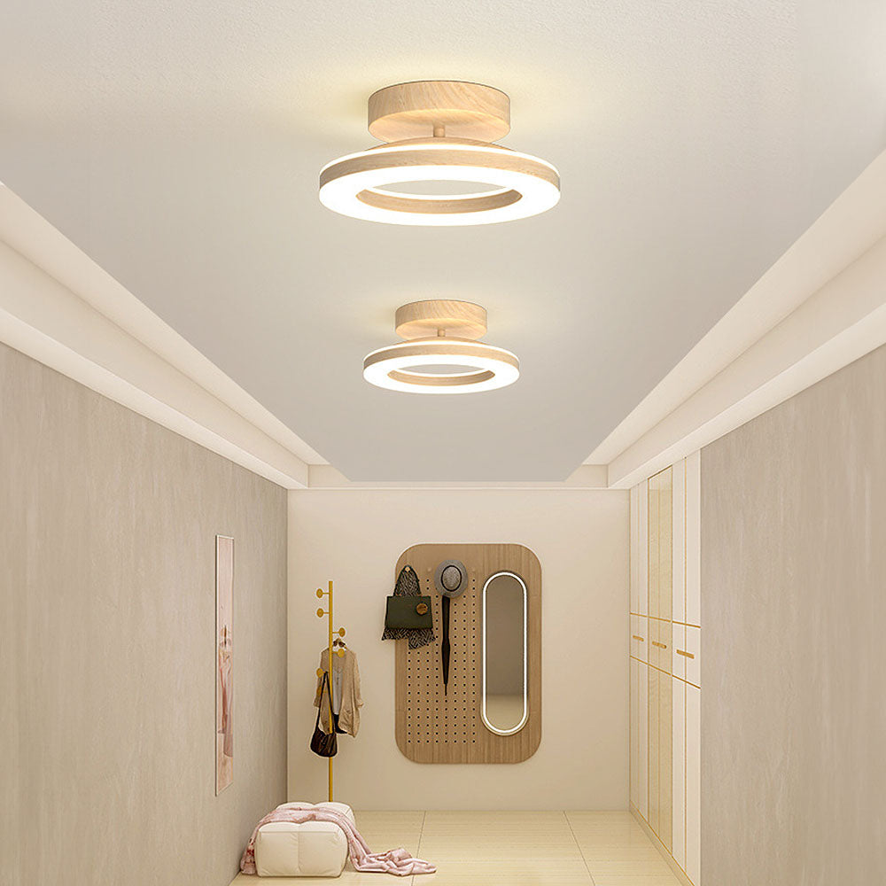 Plafonnier LED Rond Acrylique - Éclat Moderne