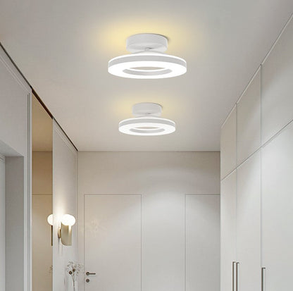 Plafonnier LED Rond Acrylique - Éclat Moderne