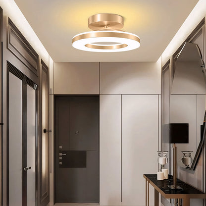 Plafonnier LED Rond Acrylique - Éclat Moderne