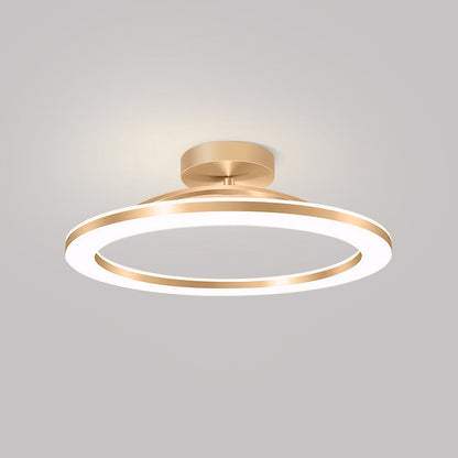 Plafonnier LED Rond Acrylique - Éclat Moderne