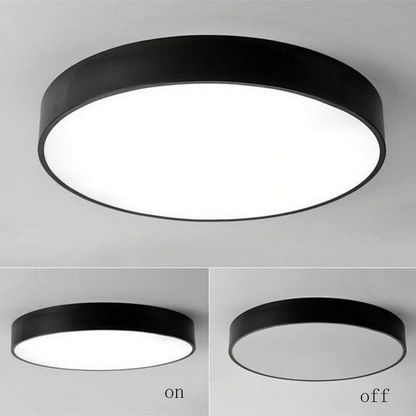 Plafonnier LED Rond - Éclat Moderne