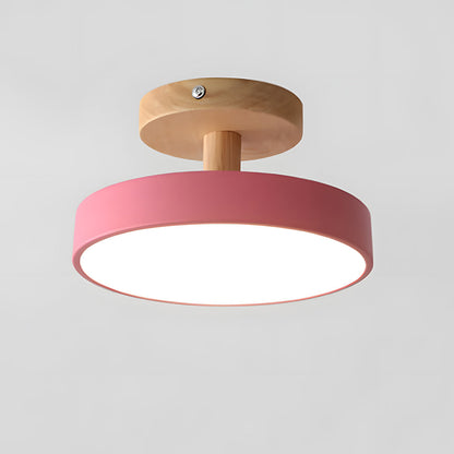 Plafonnier LED Rond Moderne - Éclat Élégant