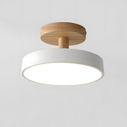 Plafonnier LED Rond Moderne - Éclat Élégant
