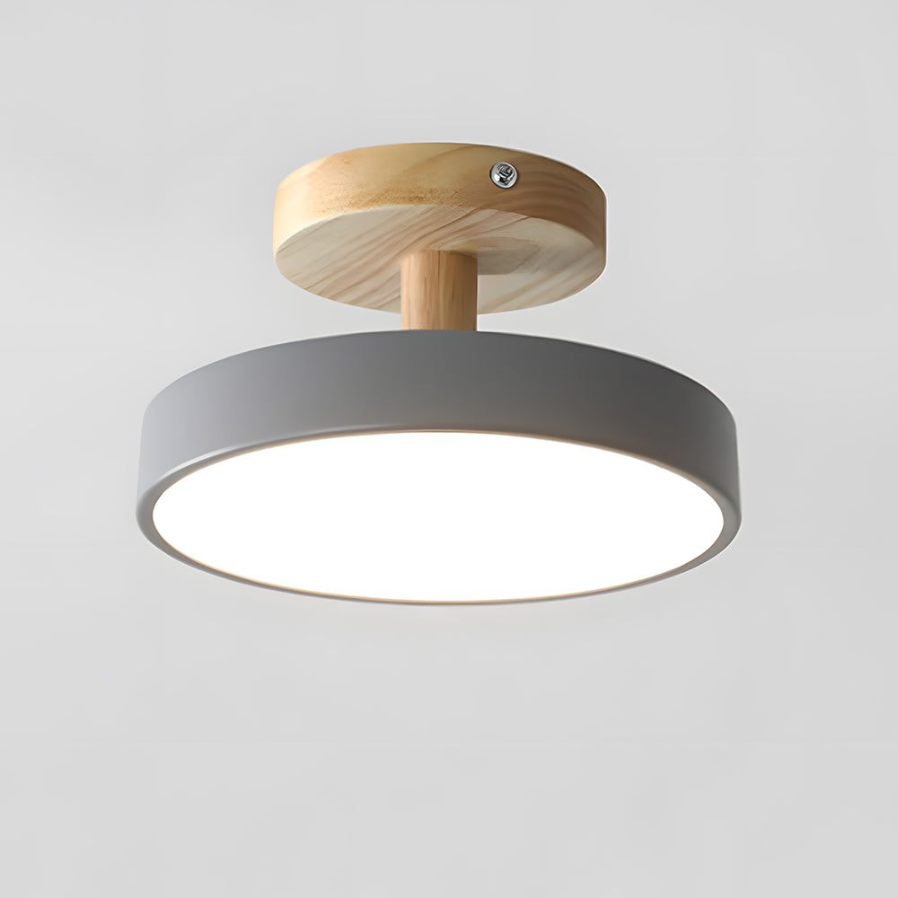 Plafonnier LED Rond Moderne - Éclat Élégant