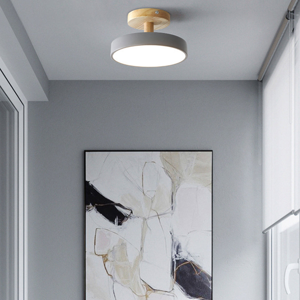 Plafonnier LED Rond Moderne - Éclat Élégant