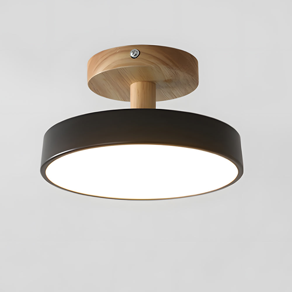 Plafonnier LED Rond Moderne - Éclat Élégant