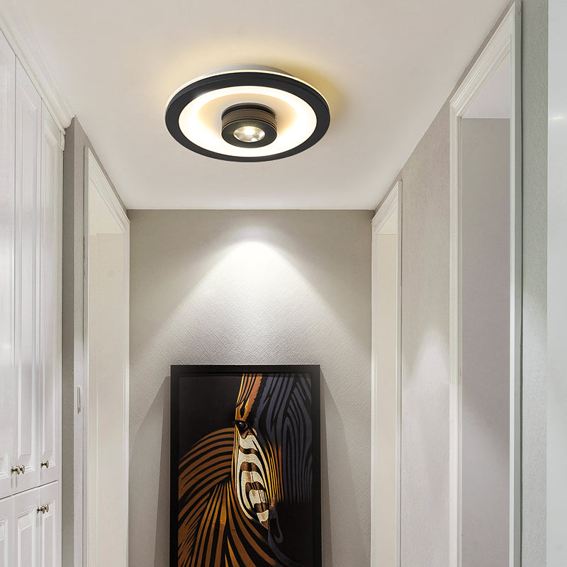 Plafonnier LED Wrenn - Design Moderne avec Spot Réglable