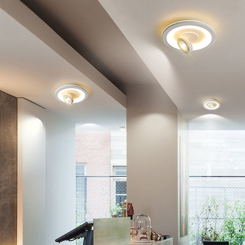 Plafonnier LED Wrenn - Design Moderne avec Spot Réglable