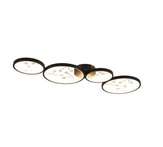 Plafonnier Led 4 Lampes