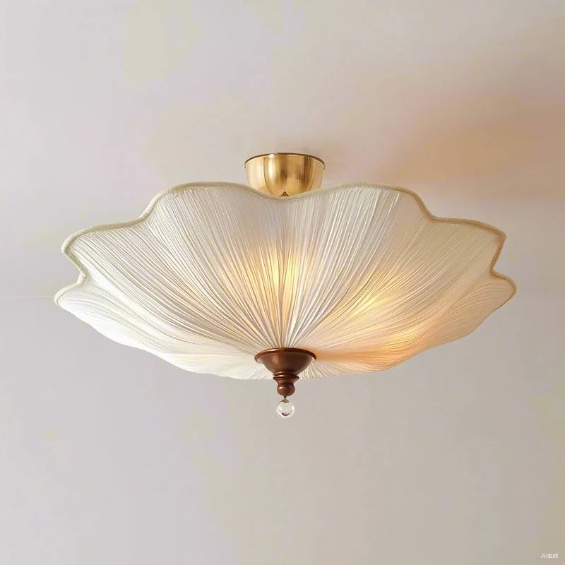 Plafonnier Lotus en Tissu