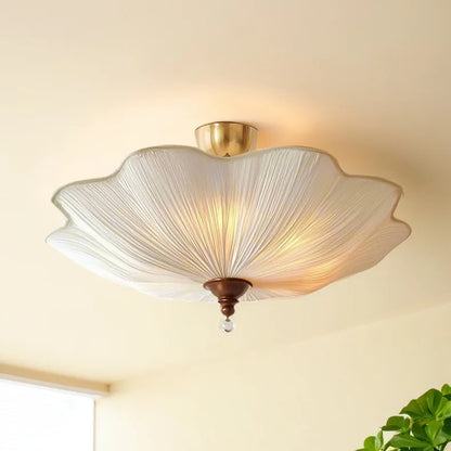 Plafonnier Lotus en Tissu