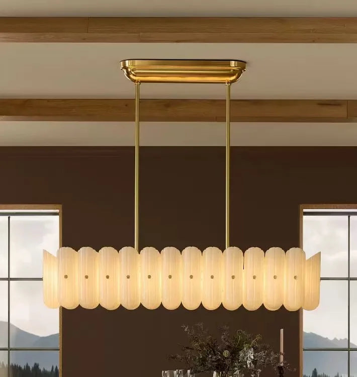 Suspension pour Bar de Cuisine Blanc Crème - FLOWY