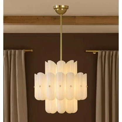 Suspension pour Bar de Cuisine Blanc Crème - FLOWY