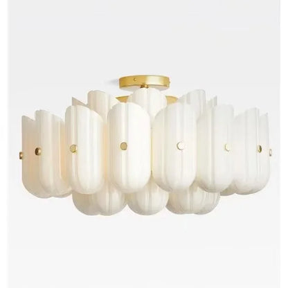 Suspension pour Bar de Cuisine Blanc Crème - FLOWY