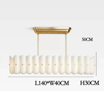 Suspension pour Bar de Cuisine Blanc Crème - FLOWY