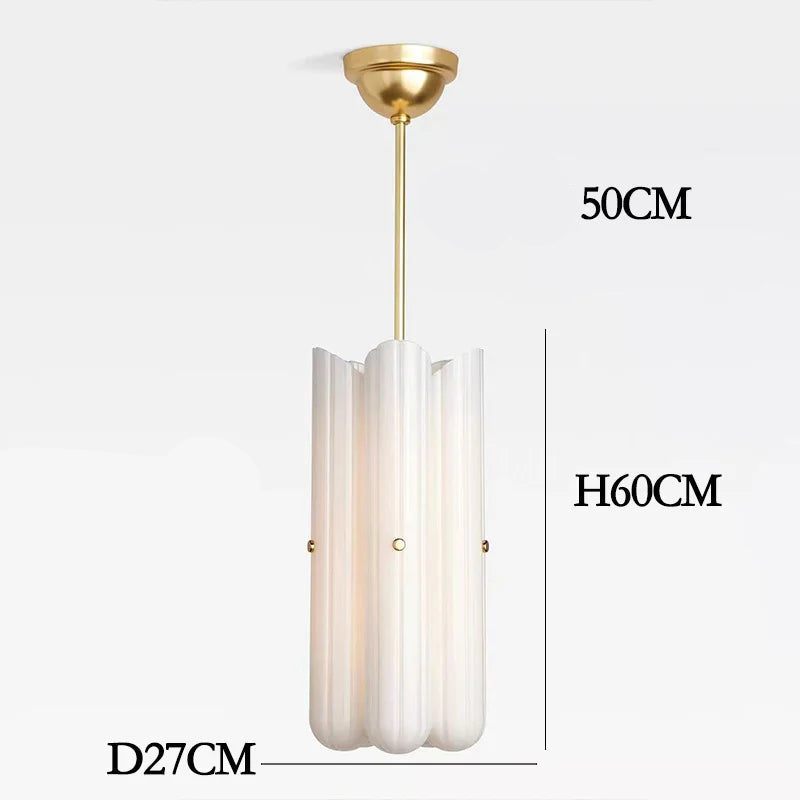 Suspension pour Bar de Cuisine Blanc Crème - FLOWY