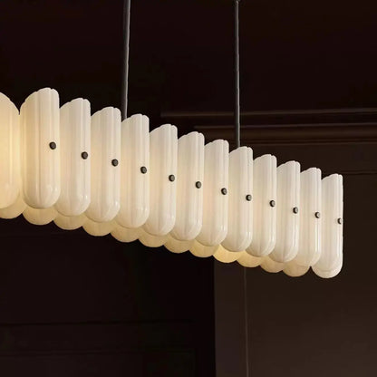 Suspension pour Bar de Cuisine Blanc Crème - FLOWY
