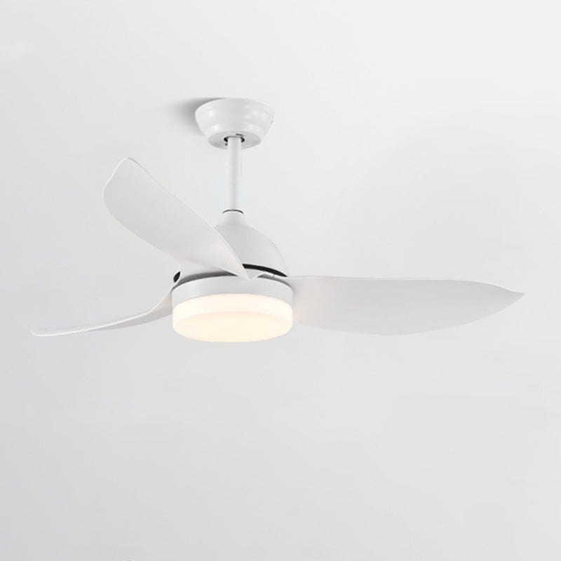 Plafonnier Moderne Blanc Élégance avec Ventilateur