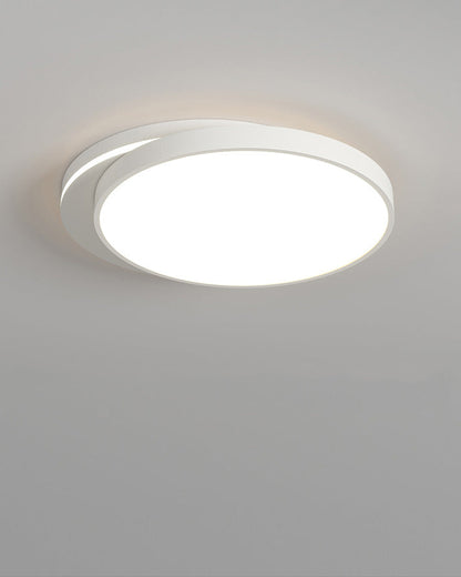 Plafonnier Moderne Blanc Forme Libre
