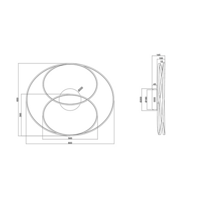 Plafonnier Moderne Led Design Spirale