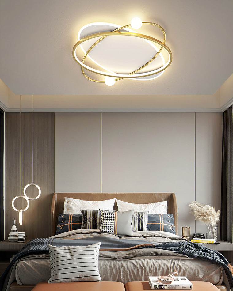 Plafonnier Ovale à LED – Intensité Variable
