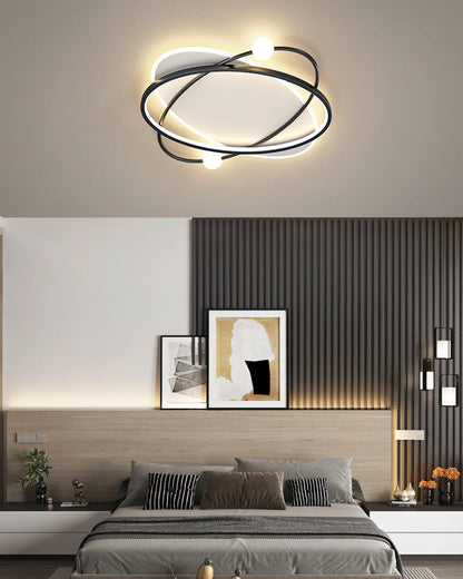 Plafonnier Ovale à LED – Intensité Variable