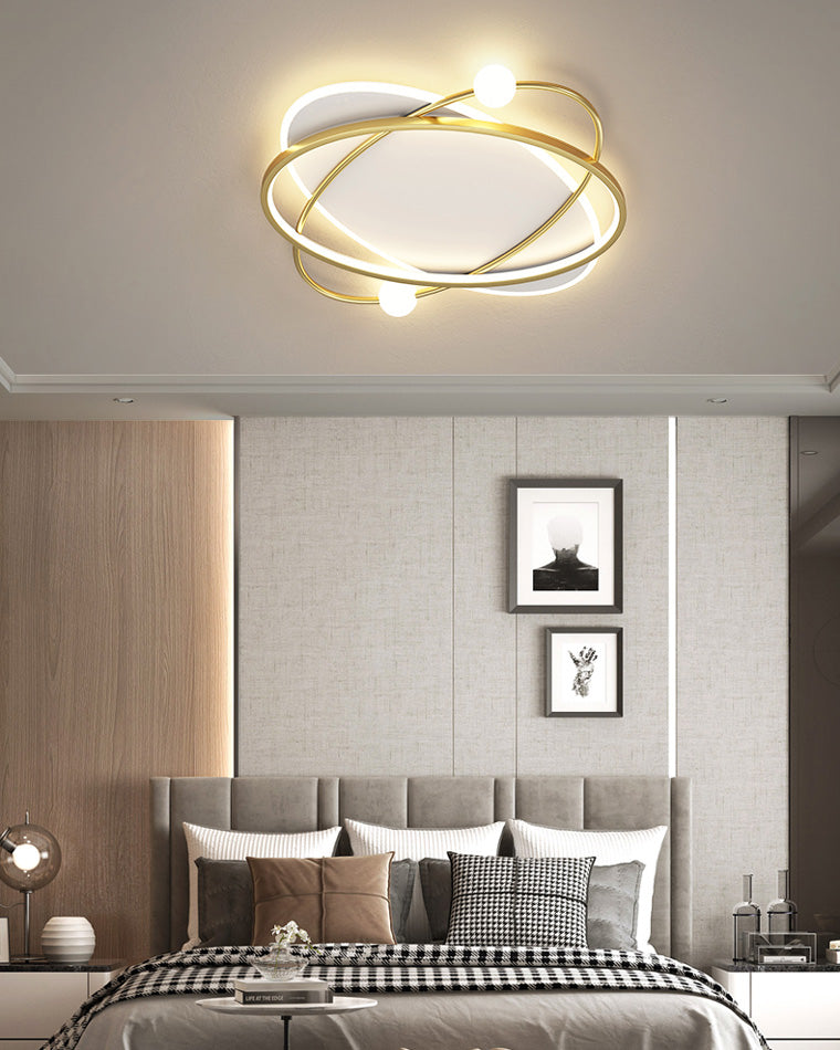 Plafonnier Ovale à LED – Intensité Variable