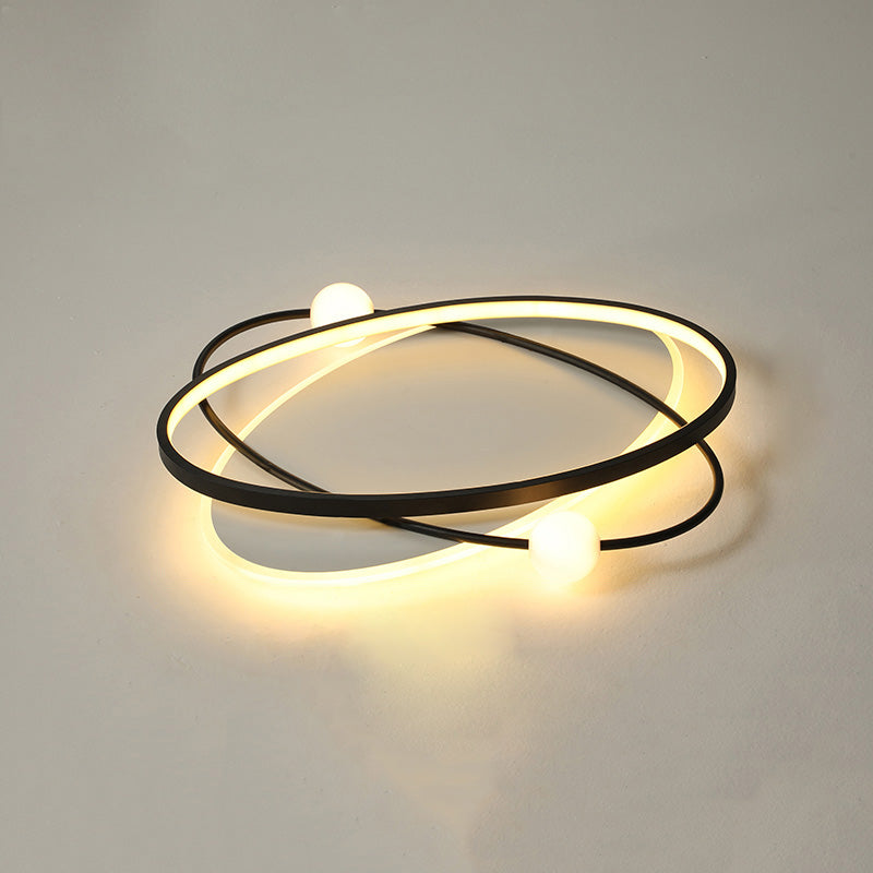 Plafonnier Ovale à LED – Intensité Variable